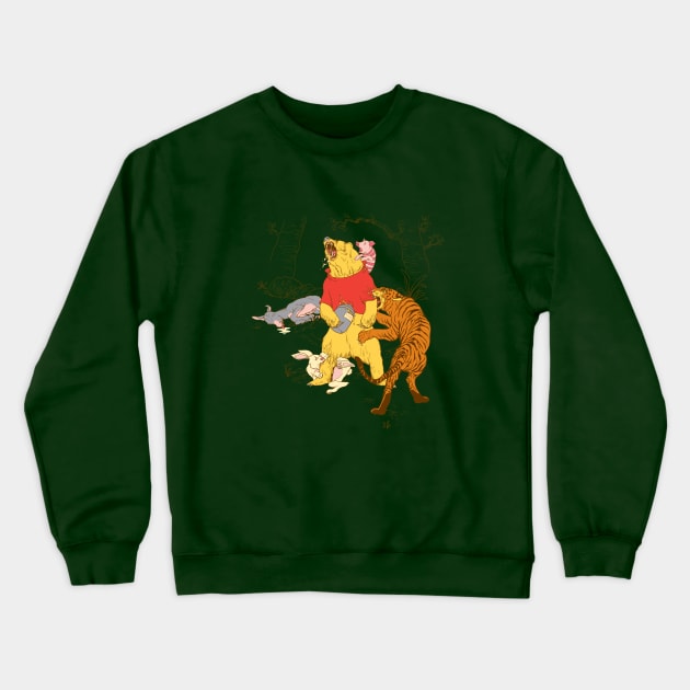 A Very Naughty Bear Crewneck Sweatshirt by Made With Awesome